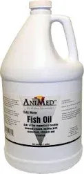 AniMed Fish Oil Cold Water Fish Oil for Horses, 1-Gallon