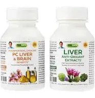 Andrew Lessman PC Liver & Brain benefits and Liver Anti-Oxidant Extracts