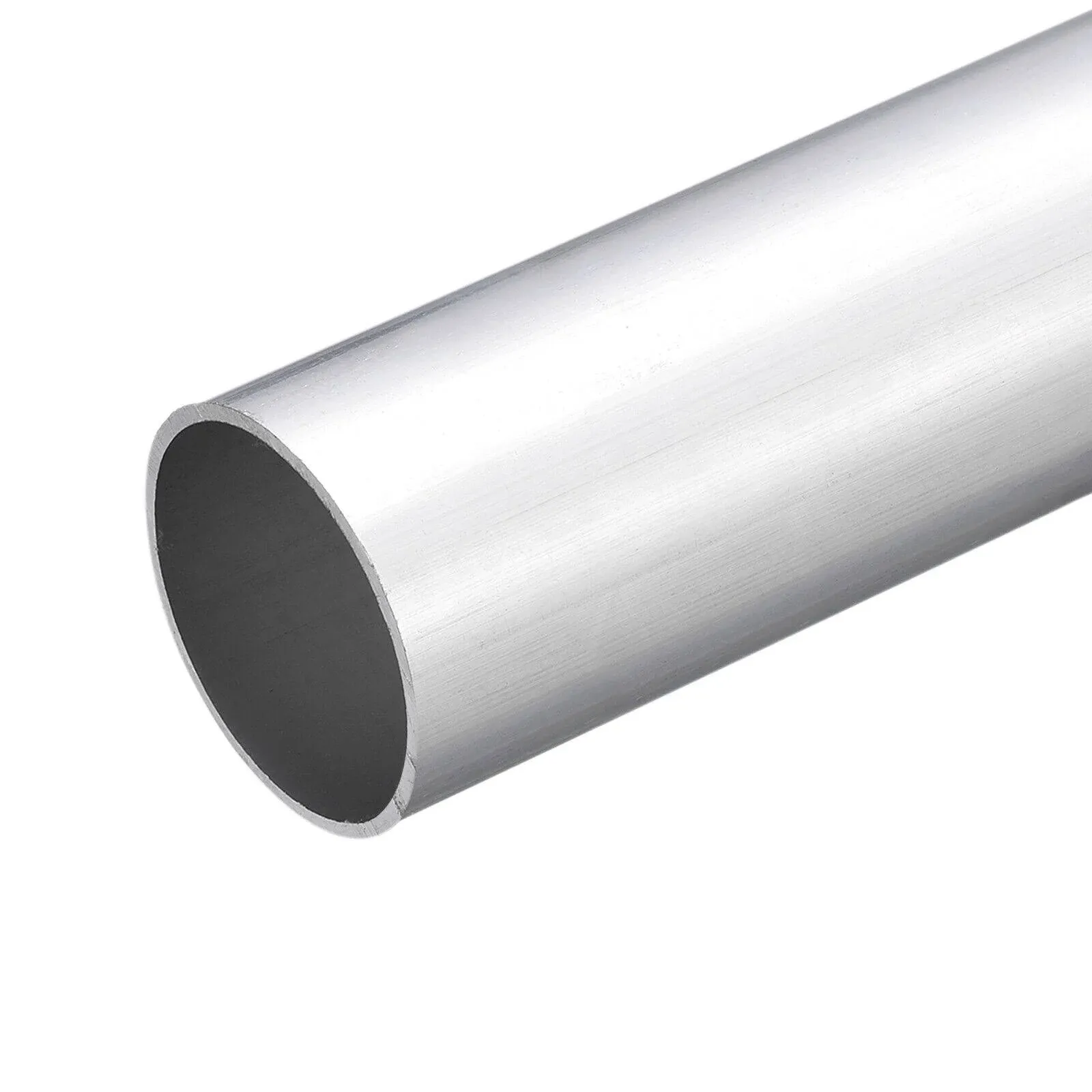 uxcell 6063 Aluminum Round Tube, 38mm OD 35mm Inner Dia 300mm Length Pipe Tubing for Industry DIY Projects