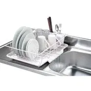 Home Basics 3 Piece Dish Drainer