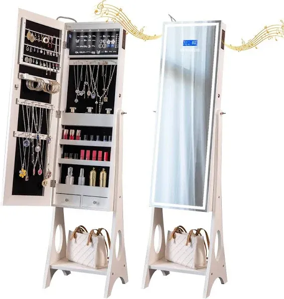 KEDlan Upgraded Jewelry Armoire Organizer