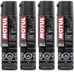 Motul 103244 Set of 4 C2 Chain Lube Road 9.3-Ounce Cans