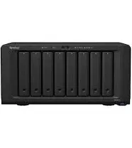 Synology DS1821+ 8-Bay Diskstation NAS (AMD Ryzen V1500B Quad-Core 2,2 GHz 4 GB DDR4 ECC SODIMM 4 x 1 GbE RJ-45 LAN-Port) 96TB Bundle with 8X 12TB WD Red Plus