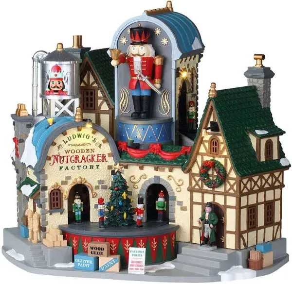 Lemax Ludwig's Wooden Nutcracker Factory 95463