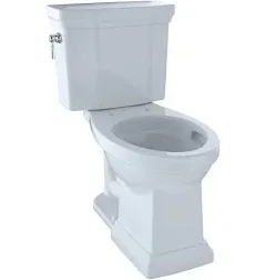 TOTO Promenade II Two-Piece Elongated 1.28 GPF Universal Height Toilet with CEFIONTECT CST404CEFG#