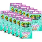 Crayola® Colors of Kindness Crayons, Assorted Colors, Box Of 24 Crayons