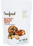 SUNFOOD SUPERFOODS NUTS BRAZIL ORGANIC