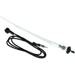 Boss Audio - MRANT12W Rubber Ducky Marine Antenna - White