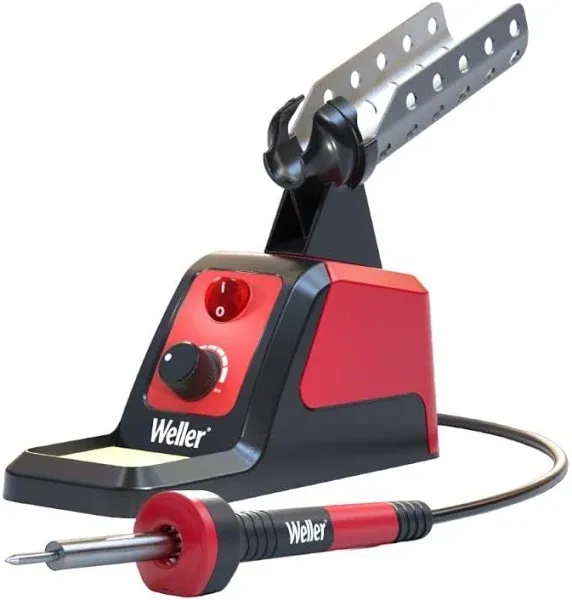 Weller 5 to 30 Variable Wattage Precision Grip Soldering Iron Station, NA - WLSK3012A with Weller Lead Free Solder Wire, Dia: 0.5 mm / 0.020 in, Wt: 100 g / 3.527 oz, Alloy Sn99.3Cu0.6Ni0.05