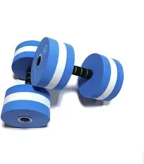 davidamy's gift Upgrade Water Aerobic Exercise Foam Dumbbells Pool Resistance 1 Pair