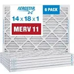 Aerostar 14x18x1 MERV 11 Air Filter, 6 Pack  | eBay