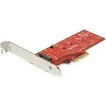 StarTech.com x4 PCI Express to M.2 PCIe SSD Adapter - M.2 NGFF SSD (NVMe or AHCI) Adapter Card