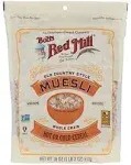 BOB&#039;S RED MILL: MUESLI HOT OR COLD CEREAL (PACK OF 4 x 18 OZ)---FREE SHIPPING!!!