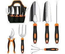 CHRYZTAL Stainless Steel Garden Tool Set