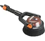 Worx Hydroshot Adjustable Outdoor Power Scrubber, Quick Snap Connection - Wa1821 (Hard Bristles)