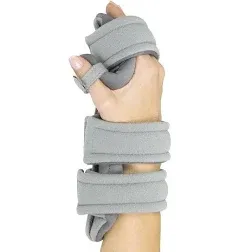 Vive Resting Hand Splint (Right) - Night Immobilizer Wrist Finger Brace - Thumb Stabilizer Wrap - for Arthritis, Tendonitis, Carpal Tunnel Pain - Functional Support for Sprains Fractures (X-Small)