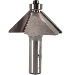 Whiteside Router Bits 2306 Chamfer Bit with 45-Degree 1-1/16-Inch Cutting Length