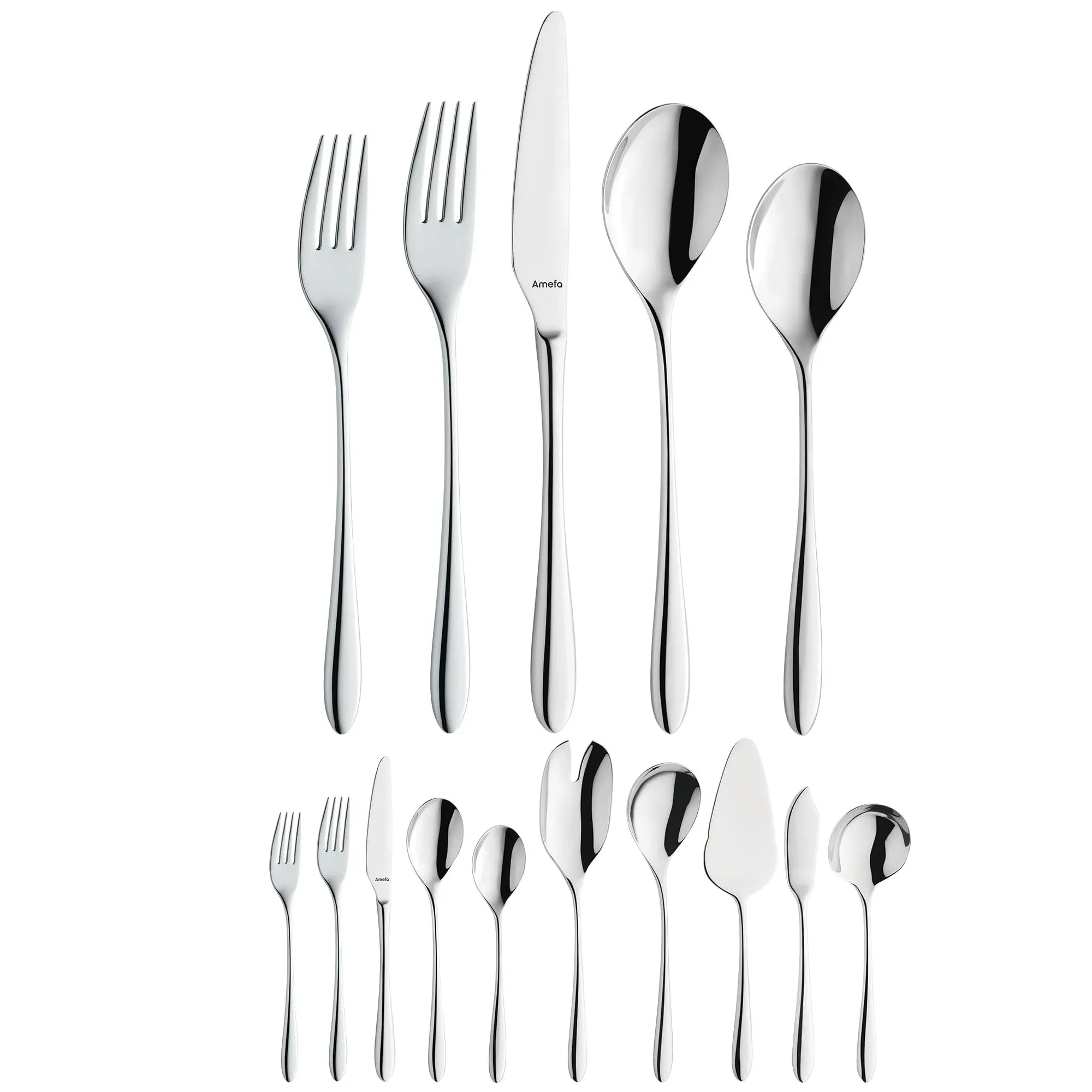 Amefa Cuba 45-Piece Flatware Set