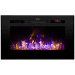 Touchstone Sideline 28" Recessed Electric Fireplace 80028