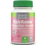 Naturenetics HairAnew Hair Growth Vitamins for Women &amp; Men - Hair Vitamins Fo...