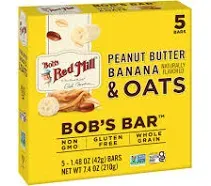 "Bob's Red Mill Bob's Better Bar, Peanut Butter Banana & Oats"