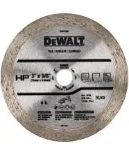 Dewalt Dw47350 3 In. Continuous Hp Tile Blade