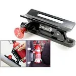 Fire Extinguisher Mount BLACK Mustang and Classic Car Safety SCOTT DRAKE