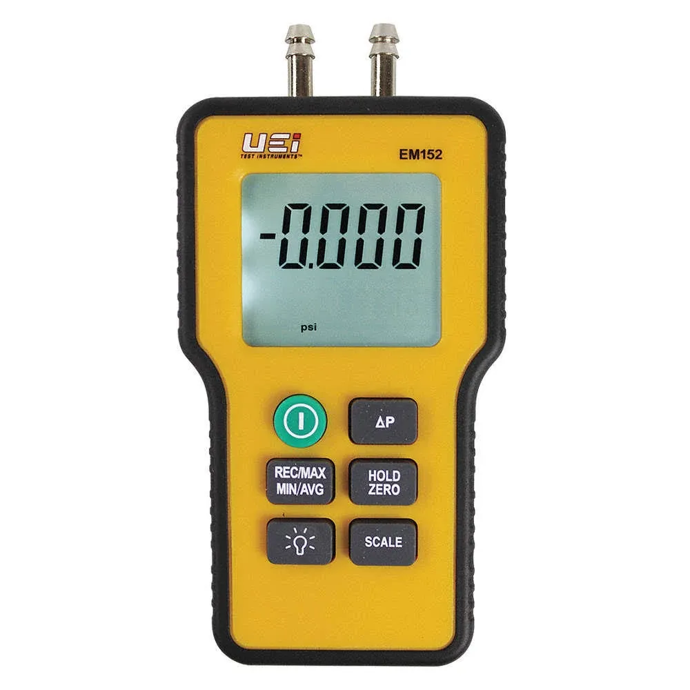 UEi Test Instruments EM152 Dual Differential Digital Manometer