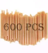 5 inch 600pcs Biodegradable Cocktail Straws