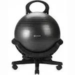 Gaiam Ultimate Balance Ball Chair, Black