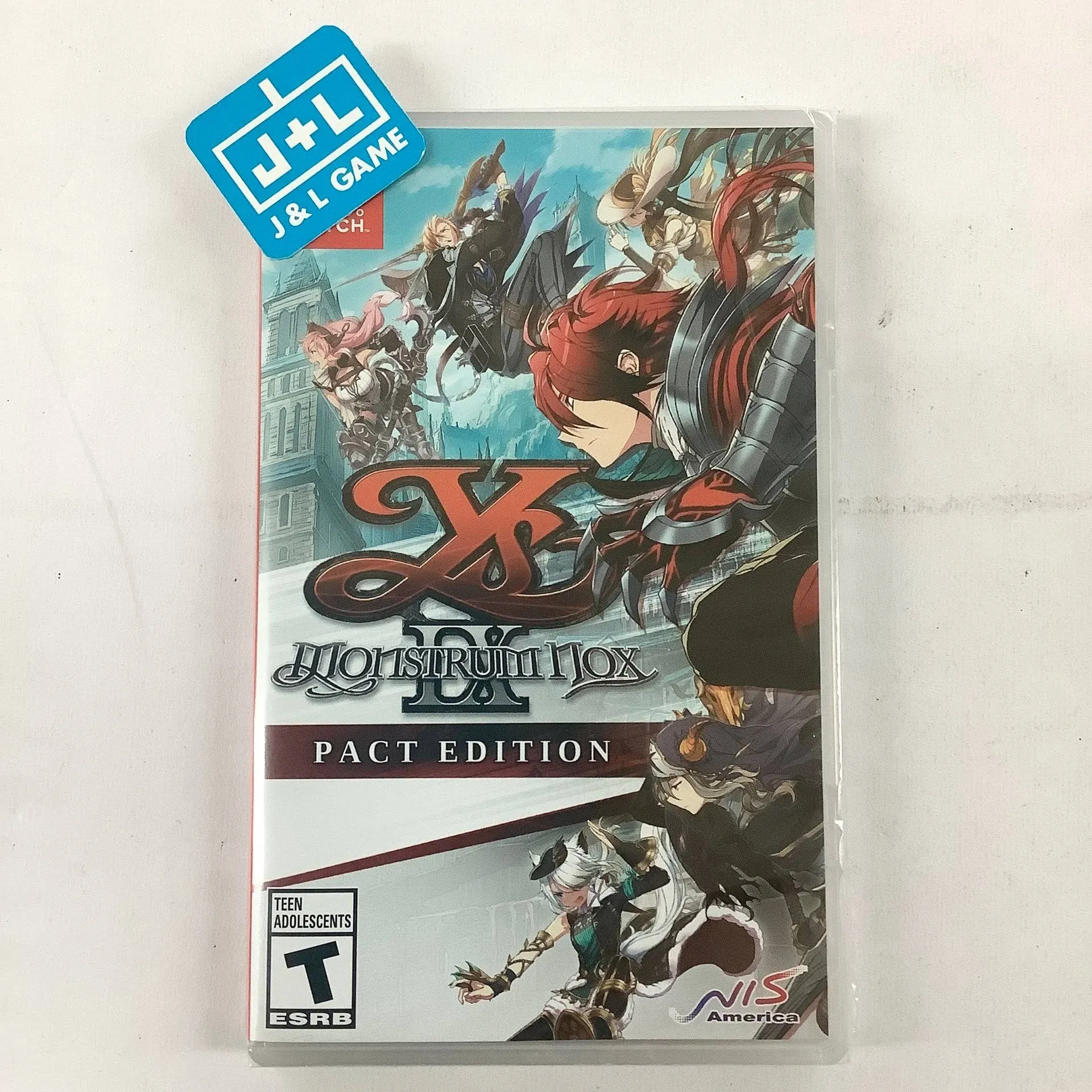 Ys IX: Monstrom NOX - Pact Edition - Nintendo Switch Brand New NSW