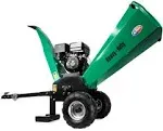 All Power 420cc Gas-Powered Chipper Shredder Mulcher Green