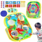 3 in 1 Bean Bag Toss Game for Kids, Toddler Toys for 2 3 4 5 Year Old Boys Gi...