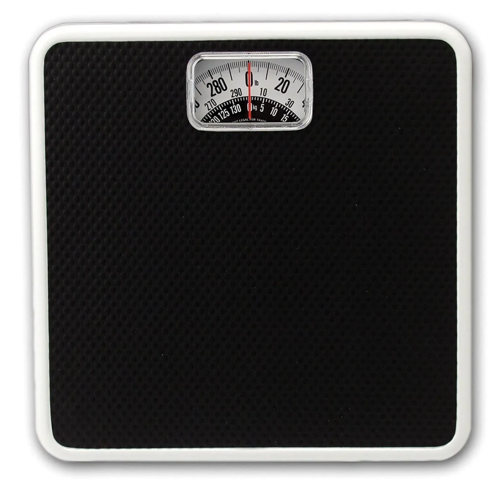 Taylor Analog Scales for Body Weight, Rotating Dial, 300 LB Capacity, Black T...