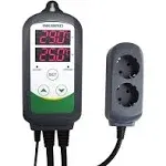 Inkbird ITC-308 Digitale Thermostaat, Temperatuurregelaar met Verwarming en Koeling, voor Thuisbrouwen, Kas, Terrarium