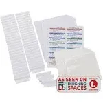 Smead 64910 Viewables Refill Supplies Kit With 100 Tabs