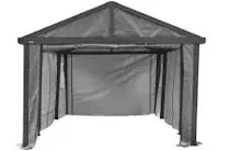 Sojag Samara Carport Enclosure Kit, 12 ft. x 20 ft.