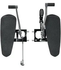 Indian Motorcycle Forward Foot Controls with Floorboards, Cruiser Black | 2889216-266