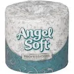 Georgia Pacific Professional 16880 Angel Soft PS 2-Ply Premium Bathroom Tissue - White (80 Rolls/Carton, 450/Sheets/Roll)