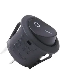 Armacost Lighting Rocker Switch - Black 940003