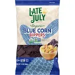 Late July Dippers Tortilla Chips Blue Corn 7.4 oz