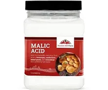 Hoosier Hill Farm Food Grade Malic Acid 1.5 lb Plastic Jar