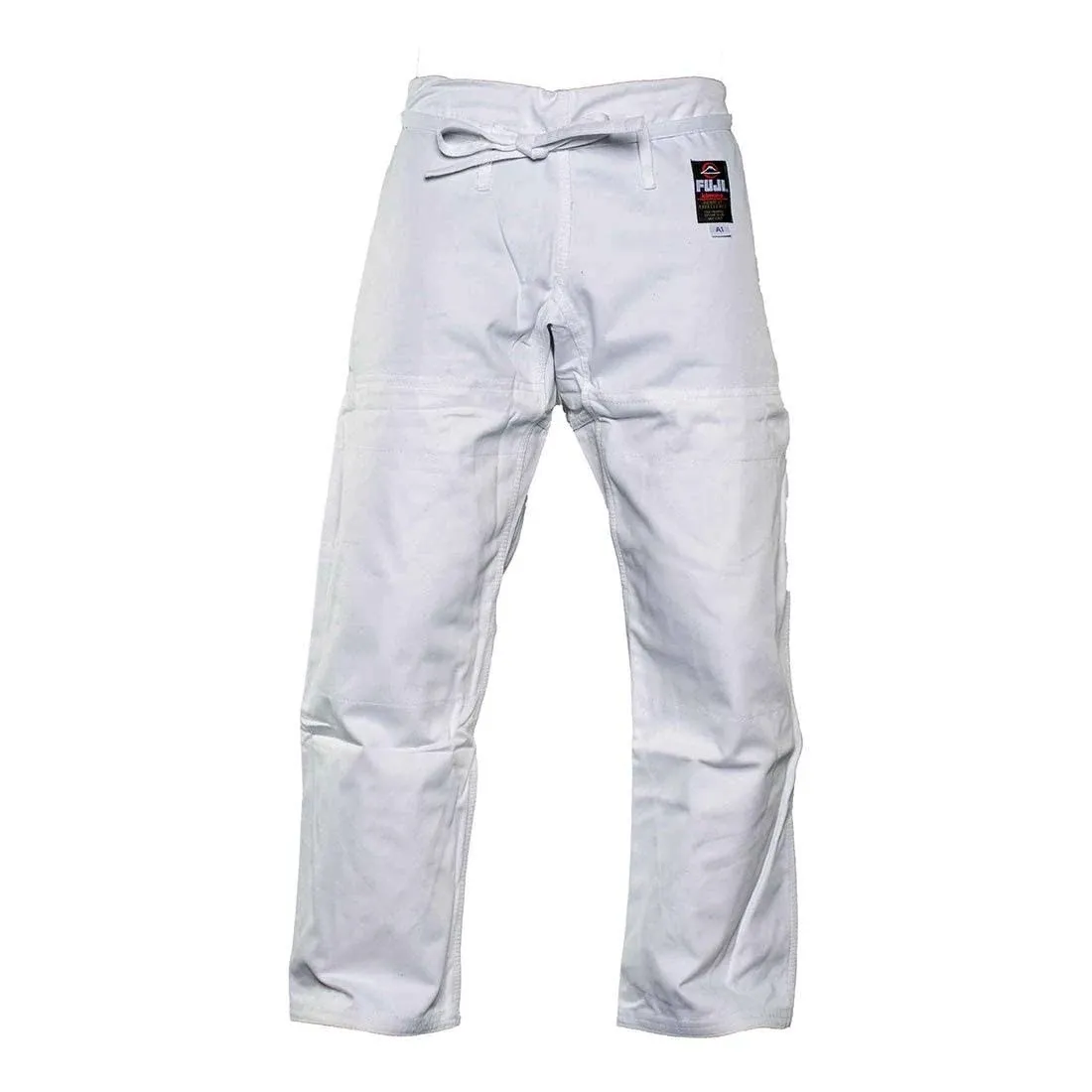 Fuji BJJ Gi Pants, Cotton Jiu-Jitsu Pants with Flat Drawstrings