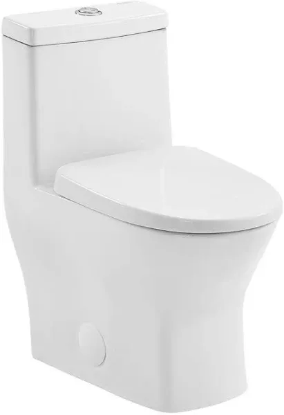 Sublime II Compact 24" Length One Piece Toilet Dual Flush 0.8/1.28 GPF - Bed Bath & Beyond - 16765826