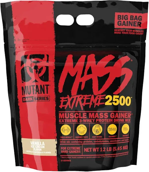 Mutant Mutant Mass Extreme 2500, 1 Serving Sample