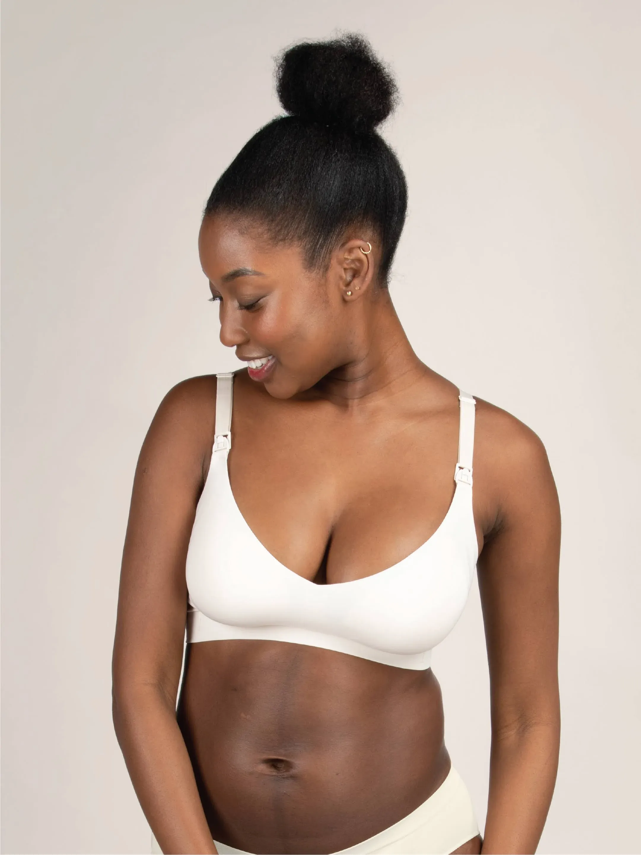 Bravado Designs Enrich Maternity & Nursing Bra Pearl / L