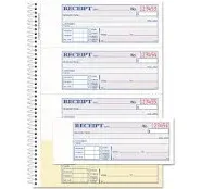 Adams Spiral 2-part Money/rent Receipt Book