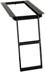 Buyers Products 5232000 Black Powder Coated Steel Retractable Truck Step