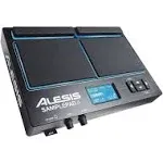 Alesis Sample Pad 4 + Multipad Clamp - Percussion/Sample Triggering Instrument with 4 Velocity Sensitive Pads & Mounting System With 15-Inch Boom Arm