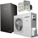 Pioneer 36,000 BTU 18 SEER Ducted Central Split Air Conditioner Heat Pump System